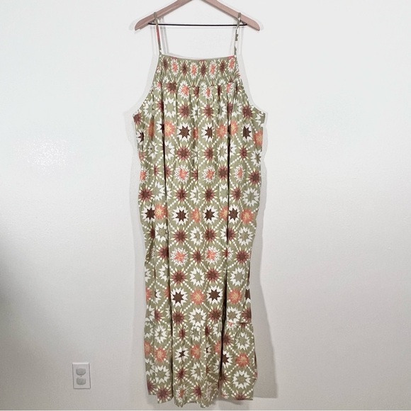 NWT Universal Thread Quilt Printed Boho Maxi Dress - Picture 3 of 13